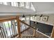 Bright foyer with a staircase, decorative railing and unique decor at 22 Honeysuckle Ln, Clover, SC 29710