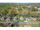 Aerial view of home with the property line outlined in blue at 306 7Th Sw St, Hickory, NC 28602