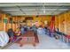 Spacious garage offering plenty of storage space and potential for a workshop at 48 Mandalay Sw Pl, Concord, NC 28027