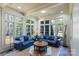 Cozy sunroom filled with natural light from large windows, perfect for relaxing and enjoying the view at 525 Lake Lynn Rd, Concord, NC 28025