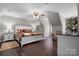 Large bedroom with a ceiling fan and hardwood floors at 71 40Th Avenue Ne Dr # 7, Hickory, NC 28601