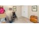 Cozy bedroom with carpet floor, closet, and bright decorations offers a serene atmosphere at 8033 Charter Oak Ln, Charlotte, NC 28226