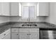 Close up of kitchen featuring granite countertops and stainless steel appliances at 10031 Orchard Grass Ct, Charlotte, NC 28278