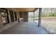 Inviting outdoor space with a fireplace, offering a seamless transition from indoor to outdoor living at 1009 Marthas Meadow Ln # 5, Monroe, NC 28112