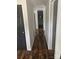 Hallway features wood floors and painted doors at 1022 Parker St, Monroe, NC 28112
