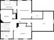 Second floorplan showing primary bedroom, primary bath, loft, W.I.C., hall, and additional bedroom and bath at 10827 Azure Valley Pl, Charlotte, NC 28269