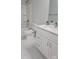 Spotless bathroom with modern toilet and vanity, complete with updated tile and faucet at 1124 Clouse St, Gastonia, NC 28052