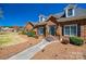 Beautiful brick home featuring a landscaped front yard with a stone walkway and inviting entrance at 1515 Paul Boyd Rd, Clover, SC 29710