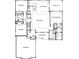 An image of the floor plan of the home including the Kitchen, bedrooms, and Primary suite at 1925 Hendricks St, Rock Hill, SC 29732