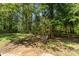 Spacious backyard with a wooden playset, swing set, and a wood fence, perfect for outdoor activities at 2014 Cardinal Loop, Stanley, NC 28164