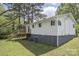 Spacious backyard with deck area that is perfect for relaxing or entertaining guests at 2403 Earley Cir, Kannapolis, NC 28083