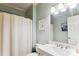 Clean, bright bathroom with neutral tones and updated fixtures at 420 Woodlark Ct, Indian Trail, NC 28079