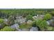 Aerial view of the community's neighborhood featuring mature trees and well-maintained residences at 5301 Amity Springs Dr, Charlotte, NC 28212