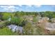 An aerial shot showcases the community's homes and lush green spaces during daytime at 5301 Amity Springs Dr, Charlotte, NC 28212