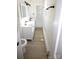Recently renovated full bathroom features modern fixtures, and sleek finishes at 544 Stoneybrook Rd, Statesville, NC 28677
