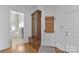 Functional mud room with custom cabinet storage and convenient access to laundry at 7295 Three Sisters Ln, Concord, NC 28027