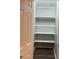 Walk-in closet with multiple shelves for optimal storage and organization at 8502 Simpson Rd, Waxhaw, NC 28173
