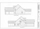 Exterior elevation showing sides of home design at 9947 Lancaster Hwy # 7, Waxhaw, NC 28173