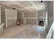 Large living room showcases modern fireplace, awaiting personalized finishes at 1259 Willow Grove Ln # 100, York, SC 29745