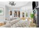 Inviting living room with fireplace, hardwood floors, and ample natural light at 2017 Colorado Ct, Lancaster, SC 29720