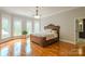 Serene main bedroom with hardwood floors and large windows with natural light at 2017 Colorado Ct, Lancaster, SC 29720