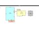 Sketch showing layout of property including first floor, second floor, porch, and garage at 353 Montibello Dr, Mooresville, NC 28117