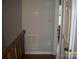 Second story hallway area with a thermostat, outlet, and air vent at 443 Silversmith Ln # 16, Charlotte, NC 28270