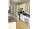 Efficient kitchen with stainless steel appliances and plenty of counter space for cooking prep at 443 Silversmith Ln, Charlotte, NC 28270