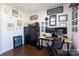Functional home office featuring a large desk and ample storage, perfect for remote work at 4519 S Potter Rd, Monroe, NC 28112