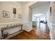 Open foyer with hardwood floors leading to a spacious living area and kitchen at 1211 Croft Dr, Fort Mill, SC 29708