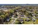 Neighborhood aerial showcasing tree-lined streets and well-maintained homes at 1228 Graystone Dr, Gastonia, NC 28054