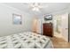 Bedroom featuring a mounted TV and an en-suite bathroom at 1228 Graystone Dr, Gastonia, NC 28054