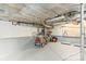 Spacious unfinished basement with utility hookups and plenty of room for storage at 1301 Jackson St, Kannapolis, NC 28083