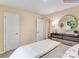 Bedroom with natural light, modern dresser, and neutral decor at 160 Mountain Bridge Way, Statesville, NC 28625