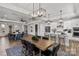 Bright, open-concept living space featuring a kitchen, dining area, and sitting area perfect for entertaining at 2074 Fordhill St, Rock Hill, SC 29732