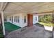 Spacious carport featuring a brick support column and convenient access at 28120 Ryan Rd, Richfield, NC 28137