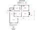 Detailed floor plan showcasing layout with kitchen, living spaces, and bedroom locations at 28120 Ryan Rd, Richfield, NC 28137