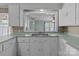 This kitchen showcases ample counter space and a convenient double sink at 28120 Ryan Rd, Richfield, NC 28137