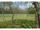 Picturesque backyard featuring green grass and trees at 7780 Stokes Ferry Rd, Salisbury, NC 28146