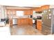 Well-maintained kitchen with stainless steel appliances and light wood cabinetry at 7780 Stokes Ferry Rd, Salisbury, NC 28146