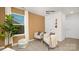 Bright living room features modern decor and comfortable seating near window at 1036 Hostler Ln, York, SC 29745
