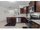 Modern kitchen with stainless steel appliances, sleek countertops, and open layout at 111 Buoy Ln # 392, Statesville, NC 28677