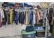 Spacious walk-in closet with ample hanging space, shelves, and room for storage bins at 111 Buoy Ln # 392, Statesville, NC 28677