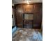 RV interior featuring cabinets and integrated table at 120 Cherokee Trl, Mount Gilead, NC 27306