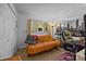 Bedroom featuring a futon, a work area, and natural light at 1832 J Julian Ln # D, Charlotte, NC 28208