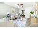 Bright living room with neutral paint, plenty of natural light, and hardwood flooring at 1905 Wood St, Gastonia, NC 28052