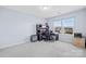 Bright bedroom features large window and desk setup at 2146 Holden Sw Ave, Concord, NC 28025