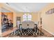 The dining room has a chandelier, seating for six, and an adjacent gym at 2146 Holden Sw Ave, Concord, NC 28025