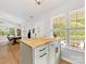 Bright and open kitchen with a large island perfect for entertaining and everyday use at 2214 Olde Chantilly Ct, Charlotte, NC 28205