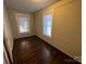 Bedroom with two windows and hardwood flooring at 2300 Olando St, Charlotte, NC 28206